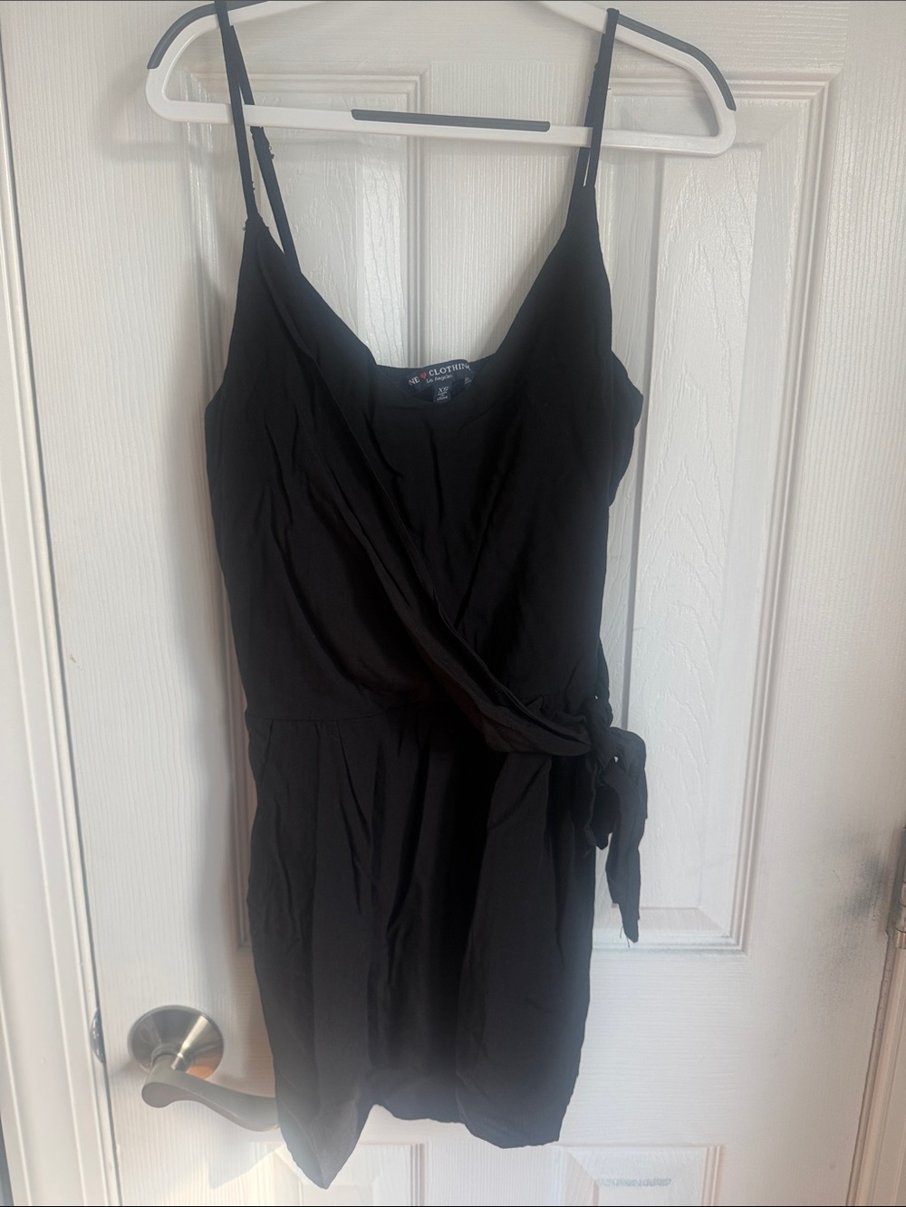 one clothing Black romper